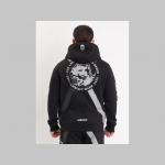 Amstaff TYCE hrub&aacute; čierna mikina s kapucou Materi&aacute;l: 80% bavlna, 20% polyester